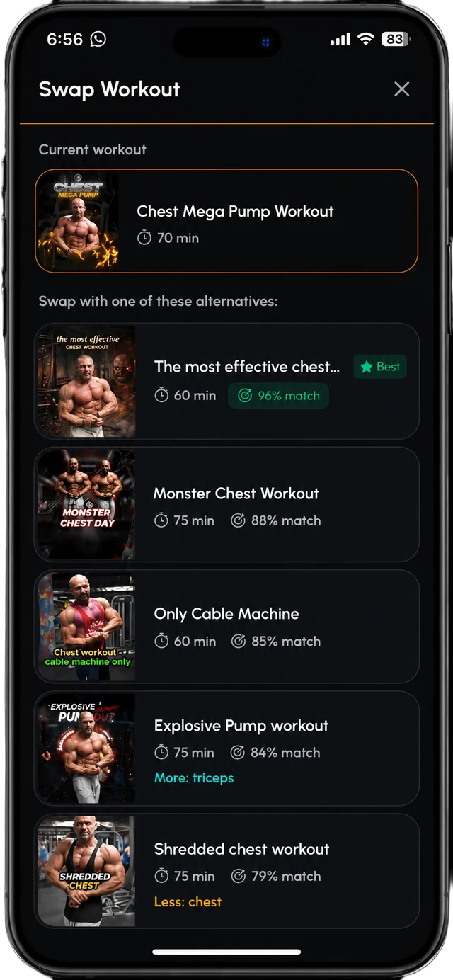 GymZilla program preview 2